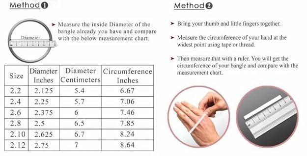 Set of 2 Multicolor Antique Style Bangles for Women